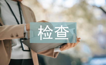 檢查問題整改報告