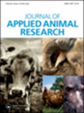 Journal Of Applied Animal Research雜志
