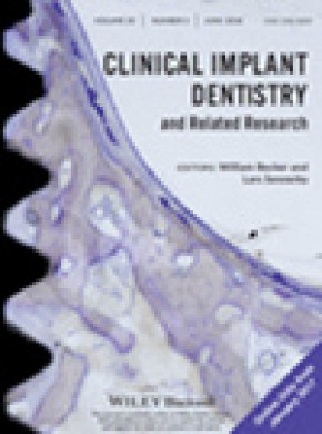 Clinical Implant Dentistry And Related Research雜志