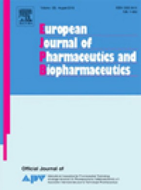 European Journal Of Pharmaceutics And Biopharmaceutics雜志