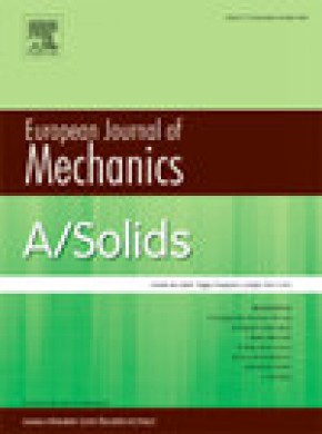 European Journal Of Mechanics A-solids雜志
