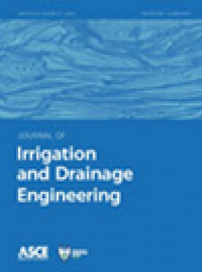 Journal Of Irrigation And Drainage Engineering雜志