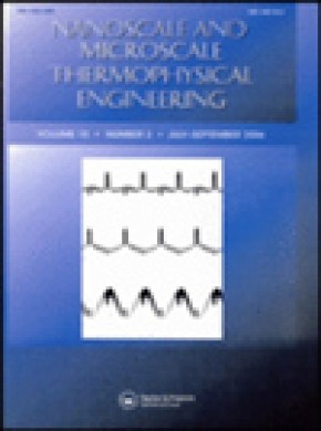 Nanoscale And Microscale Thermophysical Engineering雜志