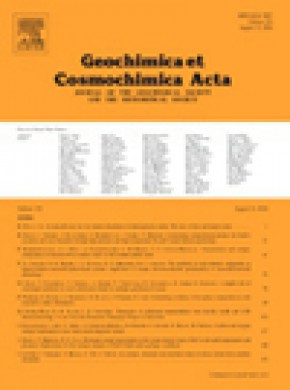 Geochimica Et Cosmochimica Acta