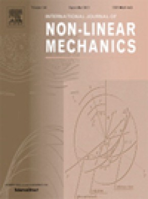 International Journal Of Non-linear Mechanics雜志