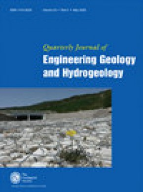 Quarterly Journal Of Engineering Geology And Hydrogeology雜志