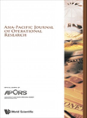 Asia-pacific Journal Of Operational Research雜志