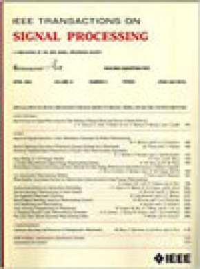 Ieee Transactions On Signal Processing雜志