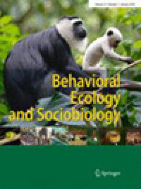 Behavioral Ecology And Sociobiology雜志