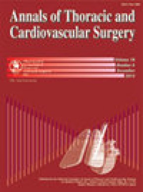 Annals Of Thoracic And Cardiovascular Surgery雜志