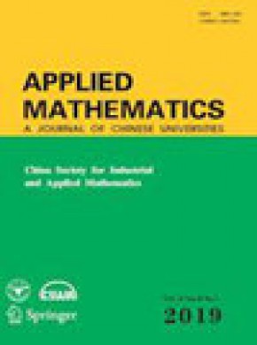 Applied Mathematics-a Journal Of Chinese Universities Series B雜志