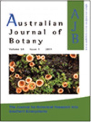 Australian Journal Of Botany雜志