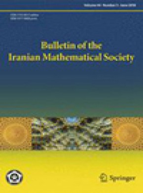 Bulletin Of The Iranian Mathematical Society雜志
