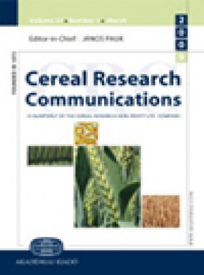 Cereal Research Communications雜志