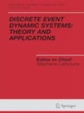 Discrete Event Dynamic Systems-theory And Applications雜志