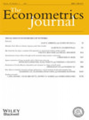 Econometrics Journal雜志
