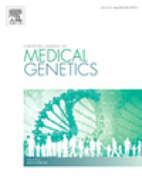 European Journal Of Medical Genetics雜志