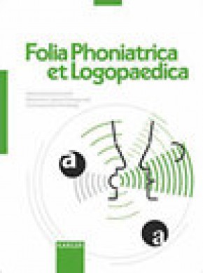 Folia Phoniatrica Et Logopaedica雜志