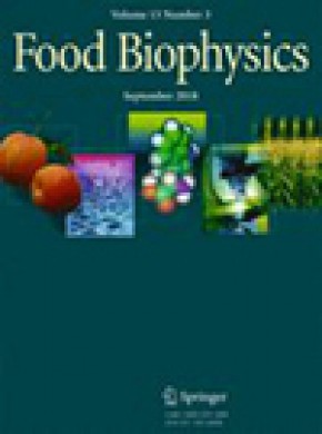Food Biophysics雜志