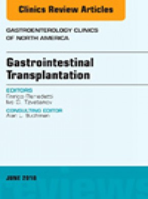 Gastroenterology Clinics Of North America雜志