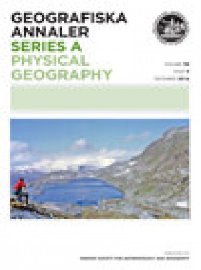Geografiska Annaler Series A-physical Geography雜志