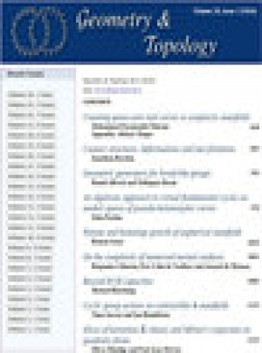 Geometry & Topology雜志