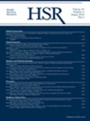 Health Services Research雜志