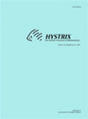 Hystrix-italian Journal Of Mammalogy