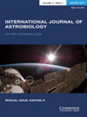 International Journal Of Astrobiology雜志