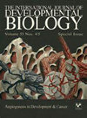 International Journal Of Developmental Biology雜志