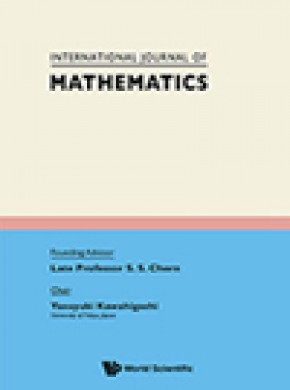 International Journal Of Mathematics雜志