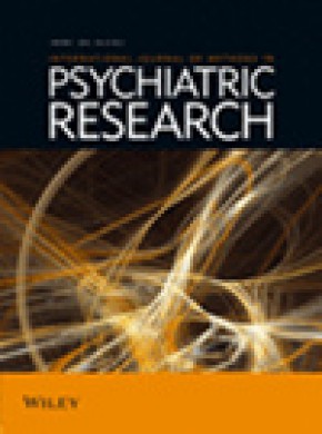 International Journal Of Methods In Psychiatric Research雜志
