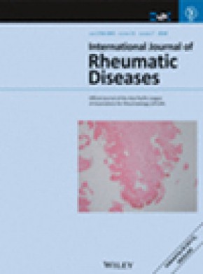 International Journal Of Rheumatic Diseases雜志
