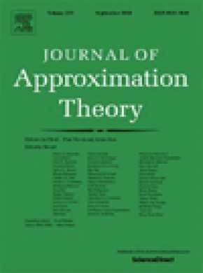 Journal Of Approximation Theory雜志
