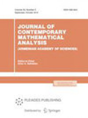 Journal Of Contemporary Mathematical Analysis-armenian Academy Of Sciences雜志