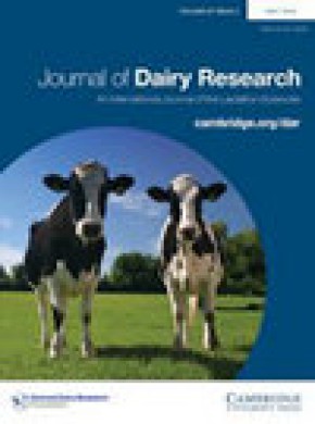 Journal Of Dairy Research雜志