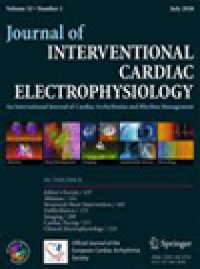 Journal Of Interventional Cardiac Electrophysiology雜志
