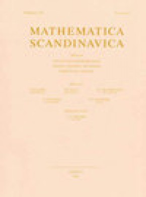 Mathematica Scandinavica雜志