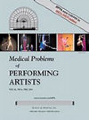 Medical Problems Of Performing Artists雜志