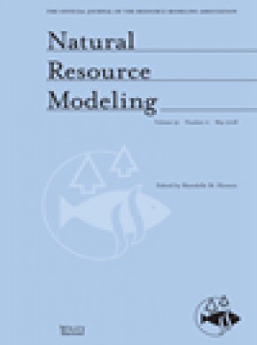 Natural Resource Modeling雜志