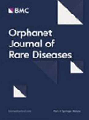Orphanet Journal Of Rare Diseases雜志