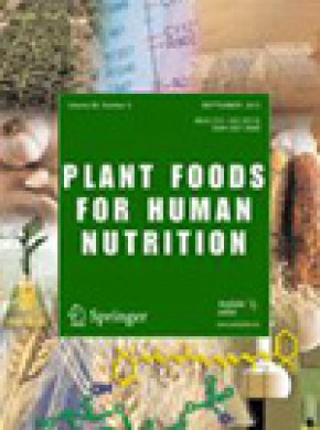 Plant Foods For Human Nutrition雜志
