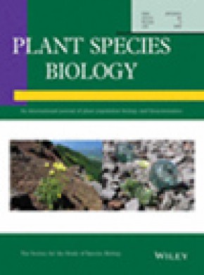 Plant Species Biology雜志