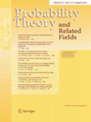 Probability Theory And Related Fields雜志