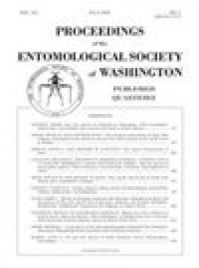 Proceedings Of The Entomological Society Of Washington雜志