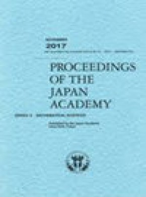 Proceedings Of The Japan Academy Series A-mathematical Sciences雜志