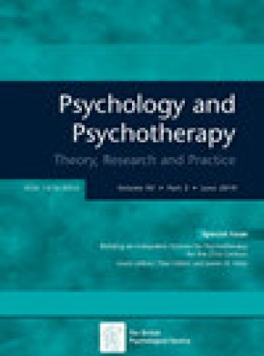 Psychology And Psychotherapy-theory Research And Practice雜志