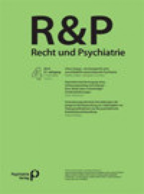 Recht & Psychiatrie雜志