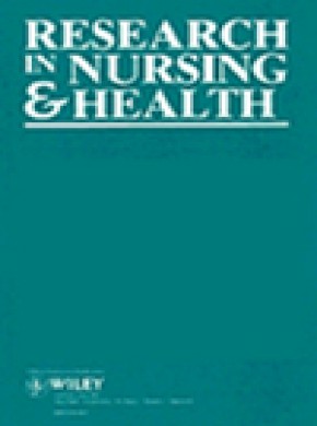 Research In Nursing & Health雜志