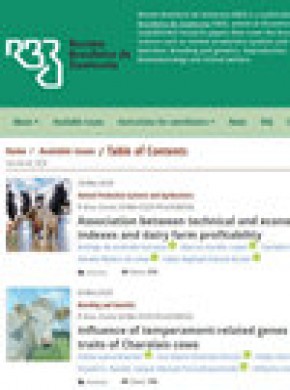 Revista Brasileira De Zootecnia-brazilian Journal Of Animal Science雜志
